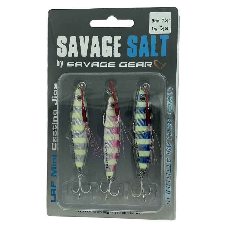 Savage gear Psycho Sprat Lrf 3 Adet (Turkısh Zebra Mıx) Jig 18 gr