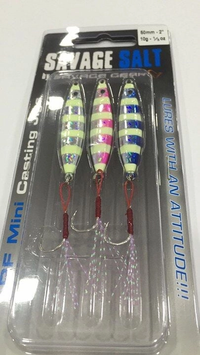 Savage gear Psycho Sprat Lrf 3 Adet (Turkısh Zebra Mıx) Jig 10 gr
