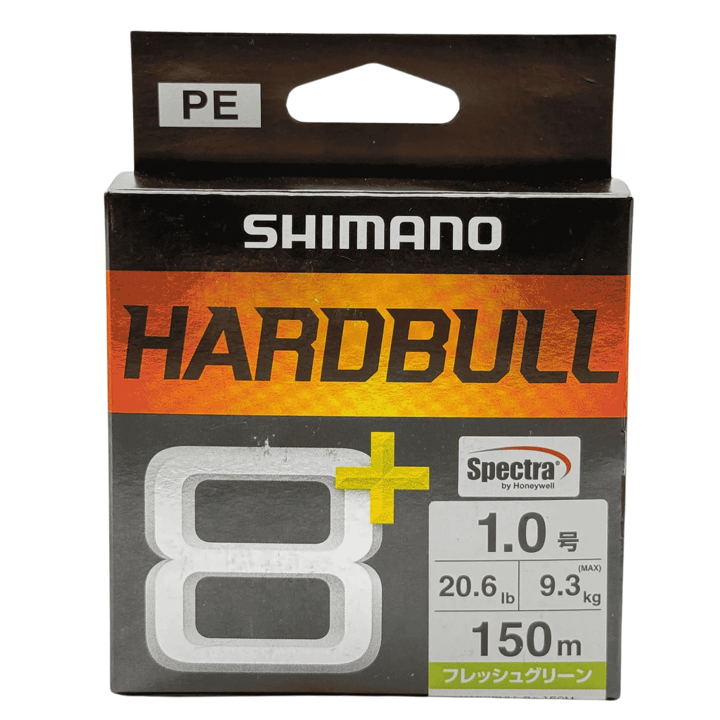 Shimano Hardbull 8+ LD-M58X 150m #1.0 Light Green İp Misina