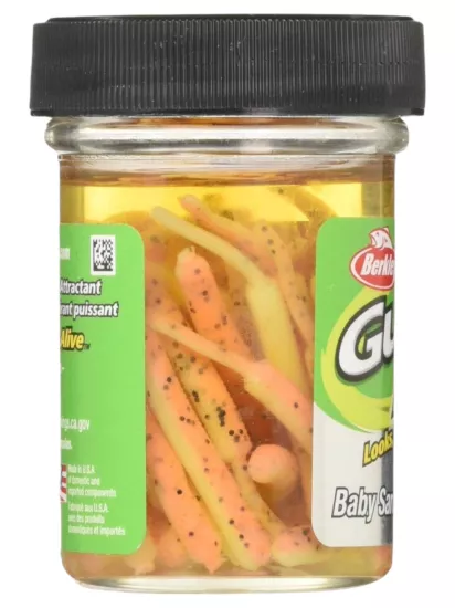 Berkley Gulp Baby Sardine 2’’ Orange Tiger