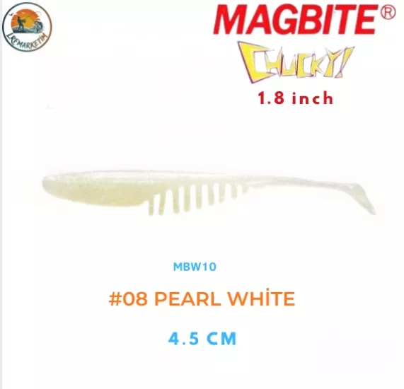 Magbite Chucky 1.8’’ 4.5cm 08 Pearl White