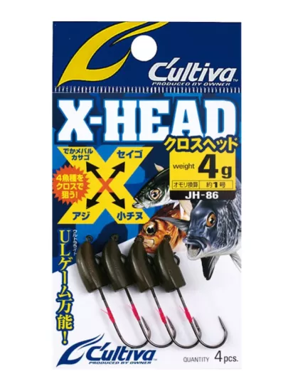 Cultiva 11681 X-Head LRF Jighead