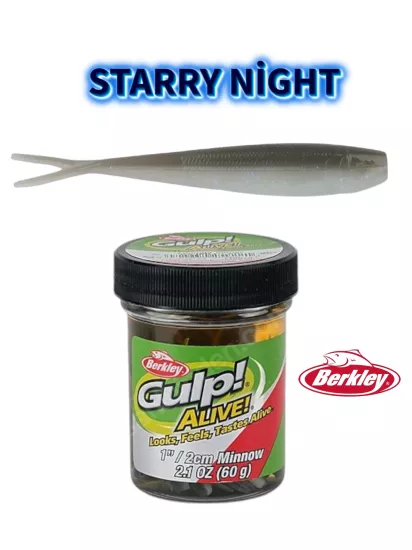 Berkley Gulp! Alive!® Minnow 1’’ Starry Night