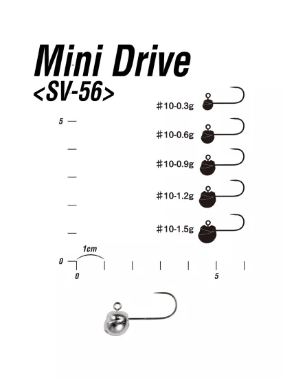 Decoy Mini Drive SV-56 LRF Jighead