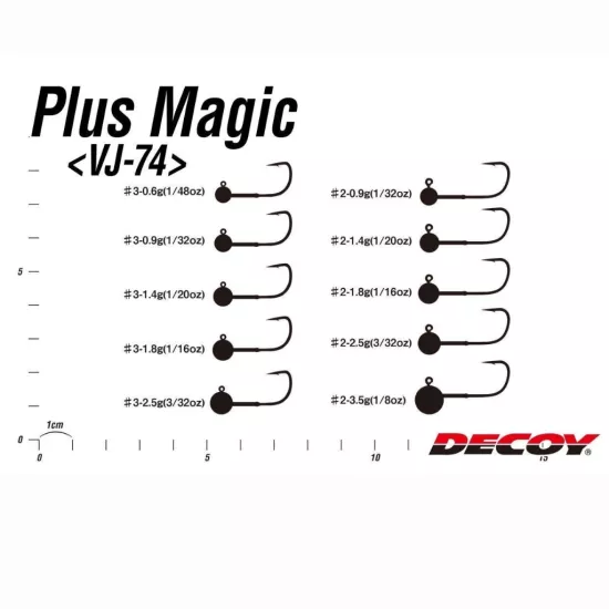 Decoy VJ-74 Plus Magic LRF Jighead - Hızlı Kargo