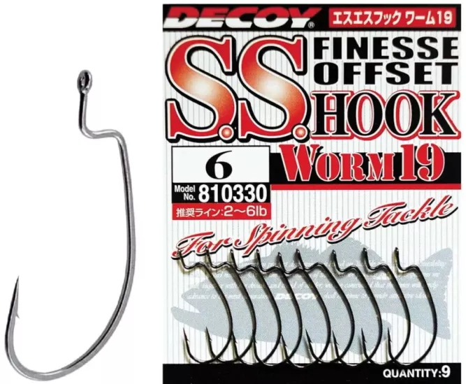 Decoy Worm 19 SS Ofset İğne - Hızlı Kargo