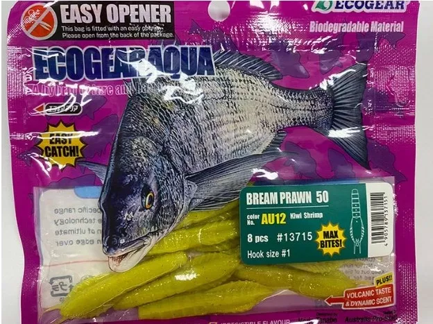 Ecogear Aqua Bream Prawn 50mm AU12