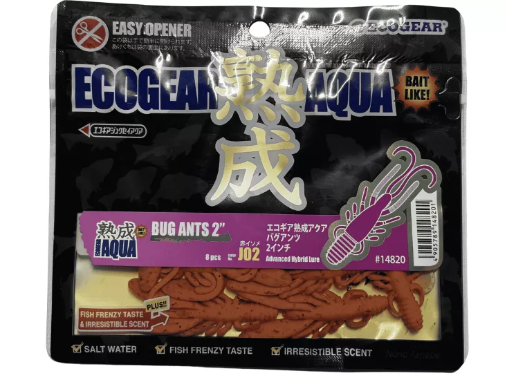 Ecogear Jukusei Aqua Bug Ants 2’’ J02