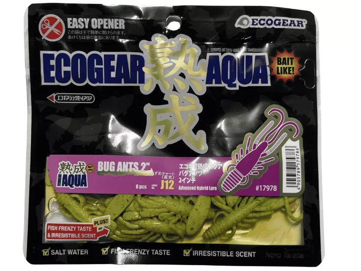 Ecogear Jukusei Aqua Bug Ants 2’’ J12