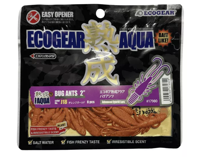 Ecogear Jukusei Aqua Bug Ants 2’’ J18