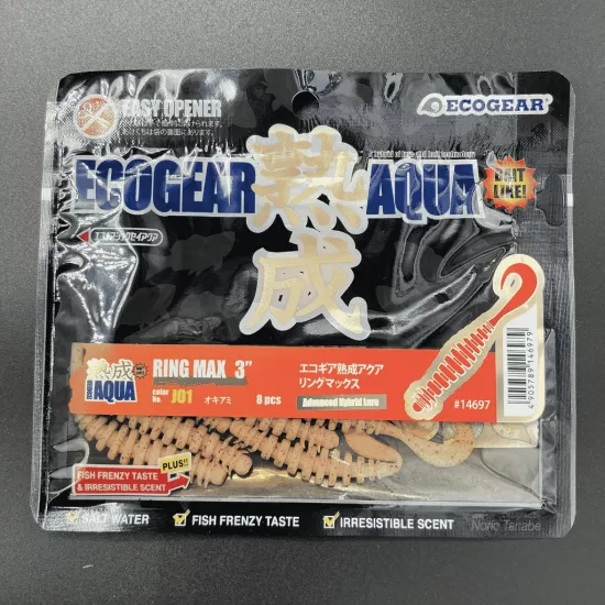 Ecogear Aqua Ring Max 3 İnç J01 Silikon Yem