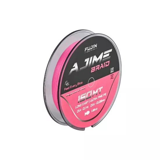 Fujin Ajime Braid 4x 150 Mt Pink İp Misina