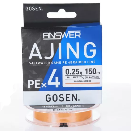 Gosen Answer Ajing PE 4x 150 Mt İp Misina 0.25PE