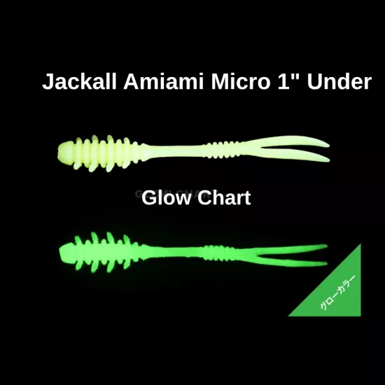 Jackall Amiami Micro 1’’ Under Glow Chart Karides Kokulu Silikon Yem