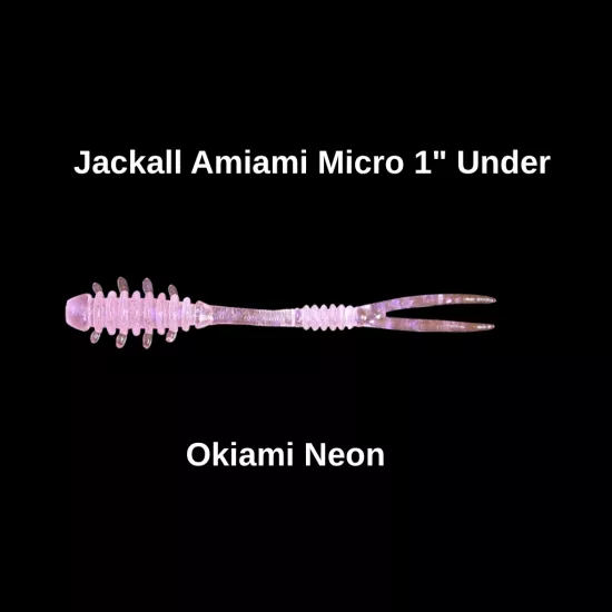 Jackall Amiami Micro 1’’ Under Okiami Neon Karides Kokulu Silikon Yem