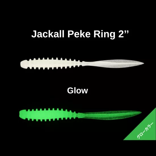 Jackall Peke Ring 2’’ Glow Silikon Yem - Hızlı Kargo
