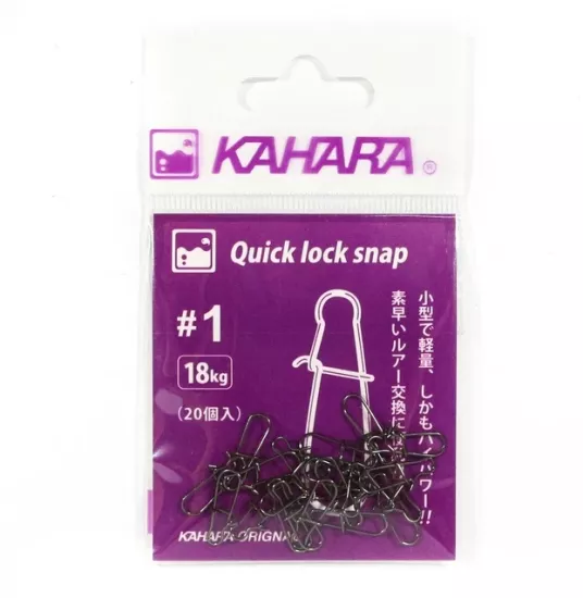 Kahara Quick Lock Lure Snap Hızlı LRF Klipsi - Hemen İncele