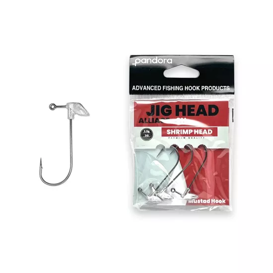Pandora Alliace -Sh Shrimp Jig Head 3/0 İğne
