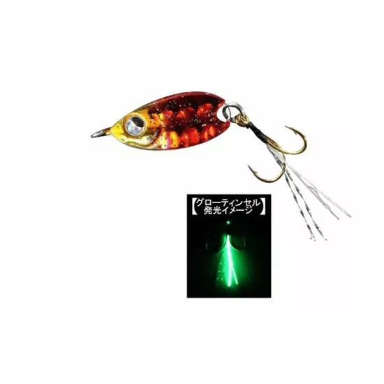 Rudie’s Gyoshi Metal Hirari Red Gold Mikro Jig