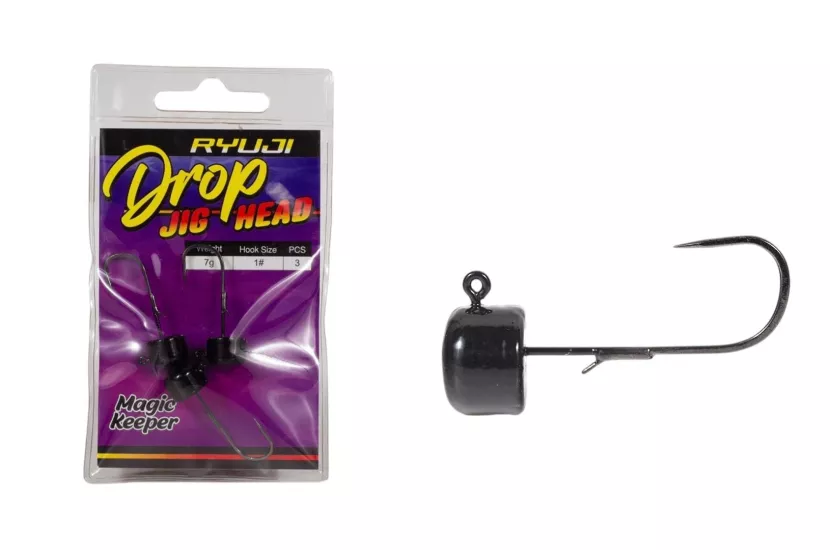 Ryuji Drop Jighead Siyah