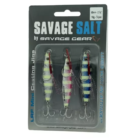 Savage gear Psycho Sprat Lrf 3 Adet (Turkısh Zebra Mıx) Jig 18 gr