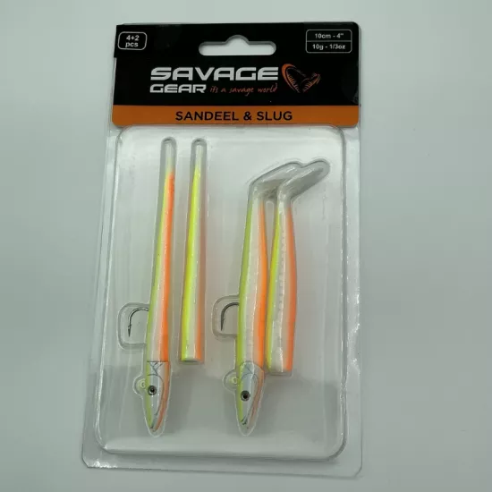Savage gear Sandeel And Slug 10 cm 10 gr 4+2 Adet