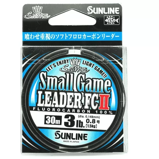 Sunline Small Game Leader FCII 30m 3lb 0.148mm
