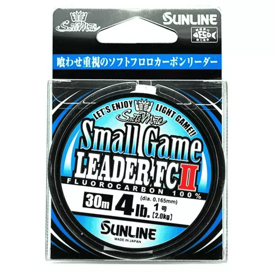 Sunline Small Game Leader FCII 30m 4lb 0.165mm