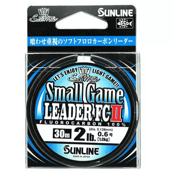 Sunline Small Game Leader 2LB 0.128mm Fluorocarbon