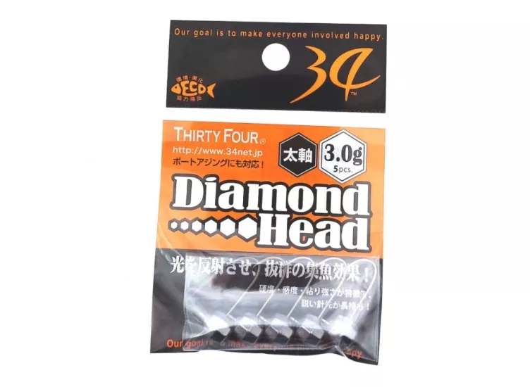 Thirty34Four Diamond Head Jig Head