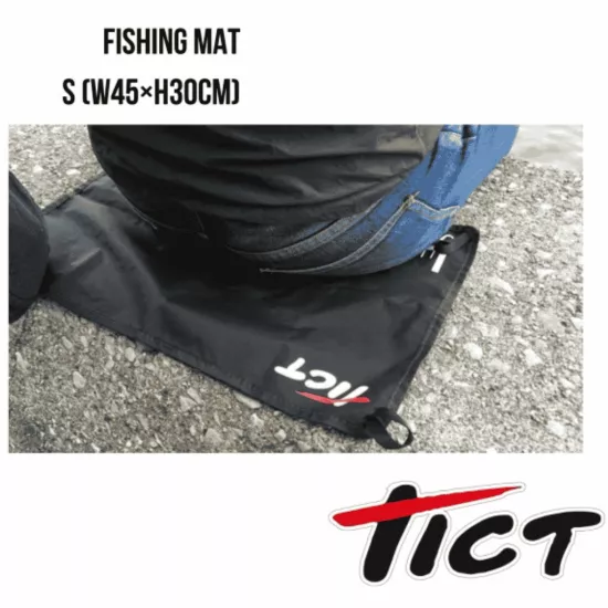 Tict Fishing Mat S Siyah 45x30cm