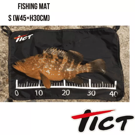 Tict Fishing Mat S Siyah 45x30cm