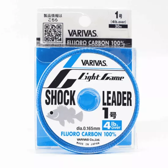 Varivas Light Game Şok Lideri 30m 4lb 0.165mm
