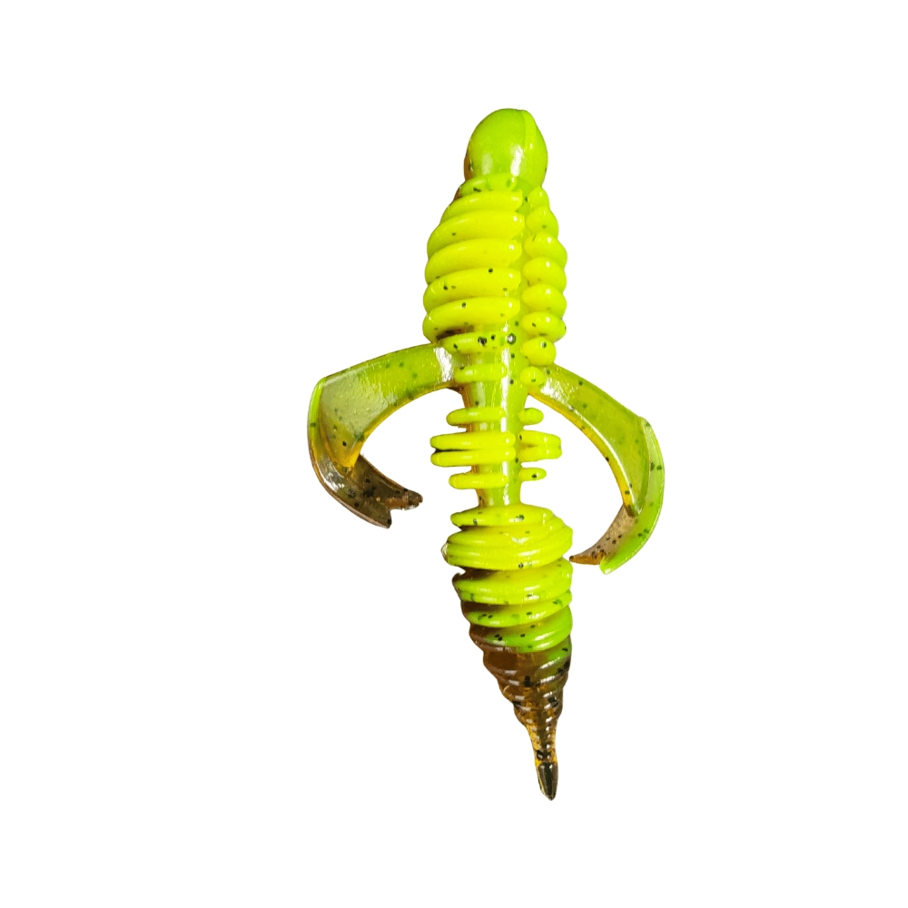Smith Co-vie Choo 2.8’’ (71 mm) #04 Green Pumpkin Chart Free Rig Silikon Yemi