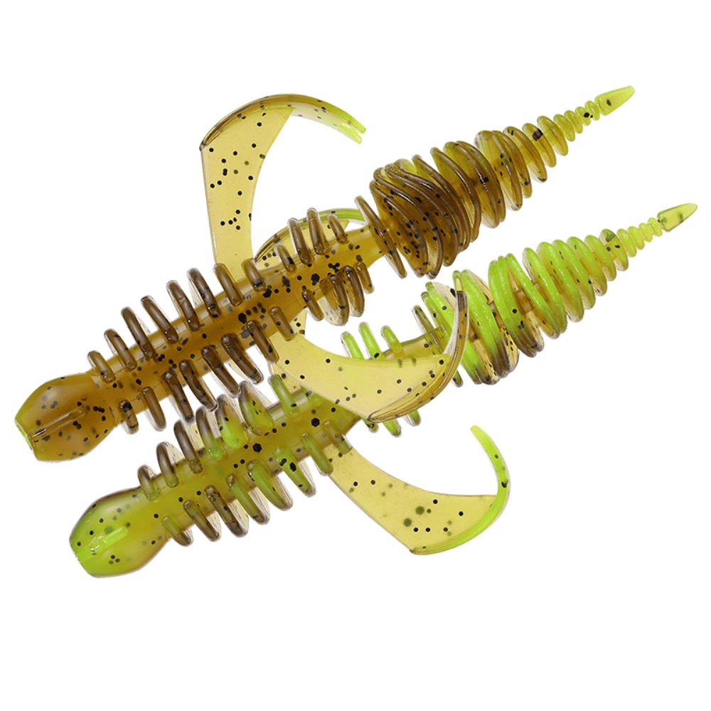 Smith Co-vie Choo 2.8’’ (71 mm) #04 Green Pumpkin Chart Free Rig Silikon Yemi