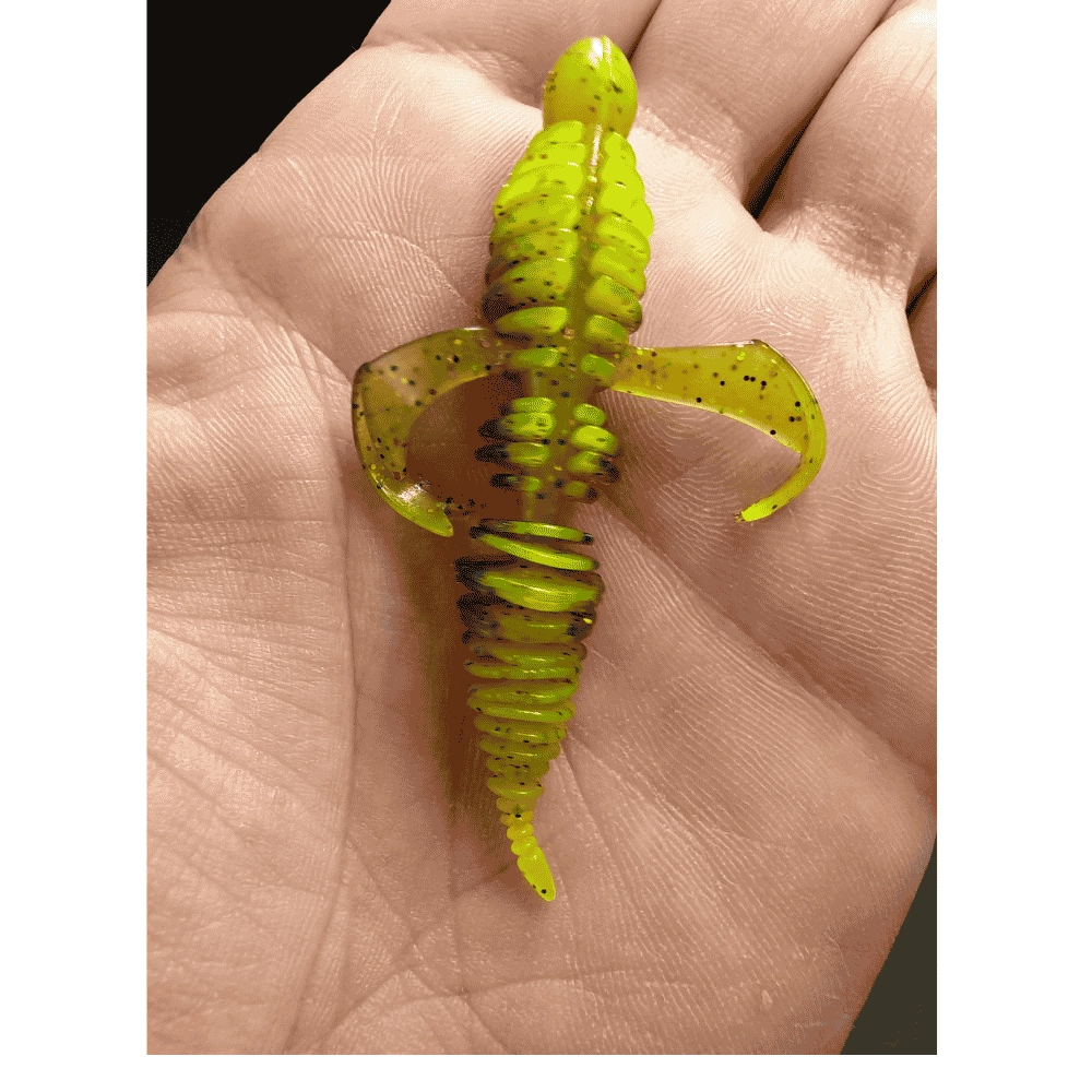 Smith Co-vie Choo 2.8’’ (71 mm) #09 Hadepan Chart Free Rig Silikon Yemi