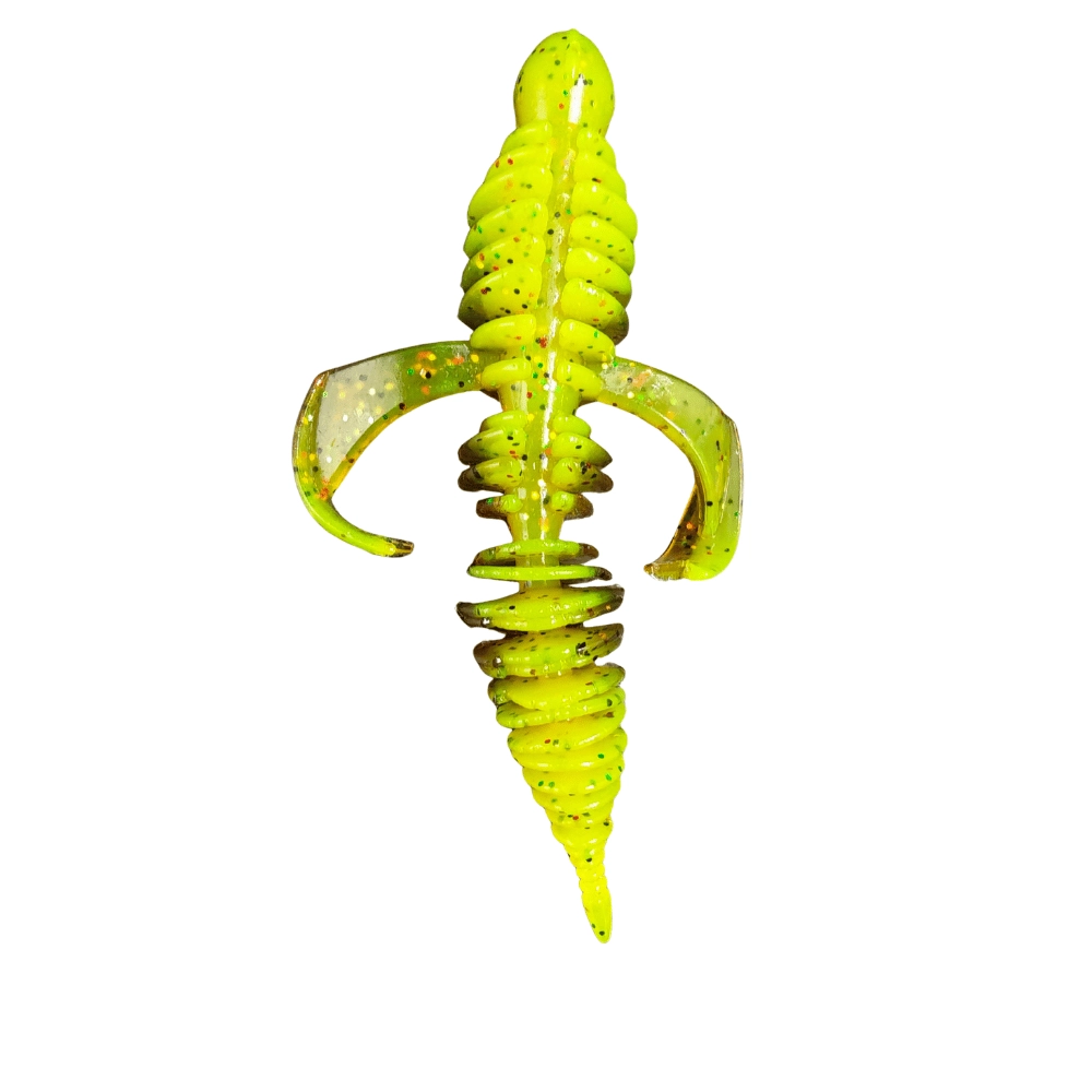 Smith Co-vie Choo 2.8’’ (71 mm) #09 Hadepan Chart Free Rig Silikon Yemi