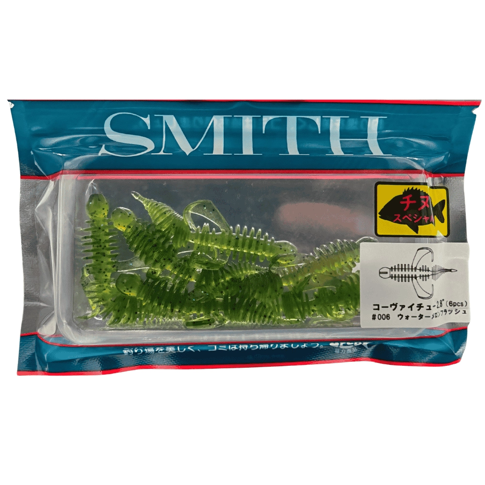 SMITH Co-vie Choo 2.8’’ (71 mm) Watermelon Flash Free Rig Silikon Yem