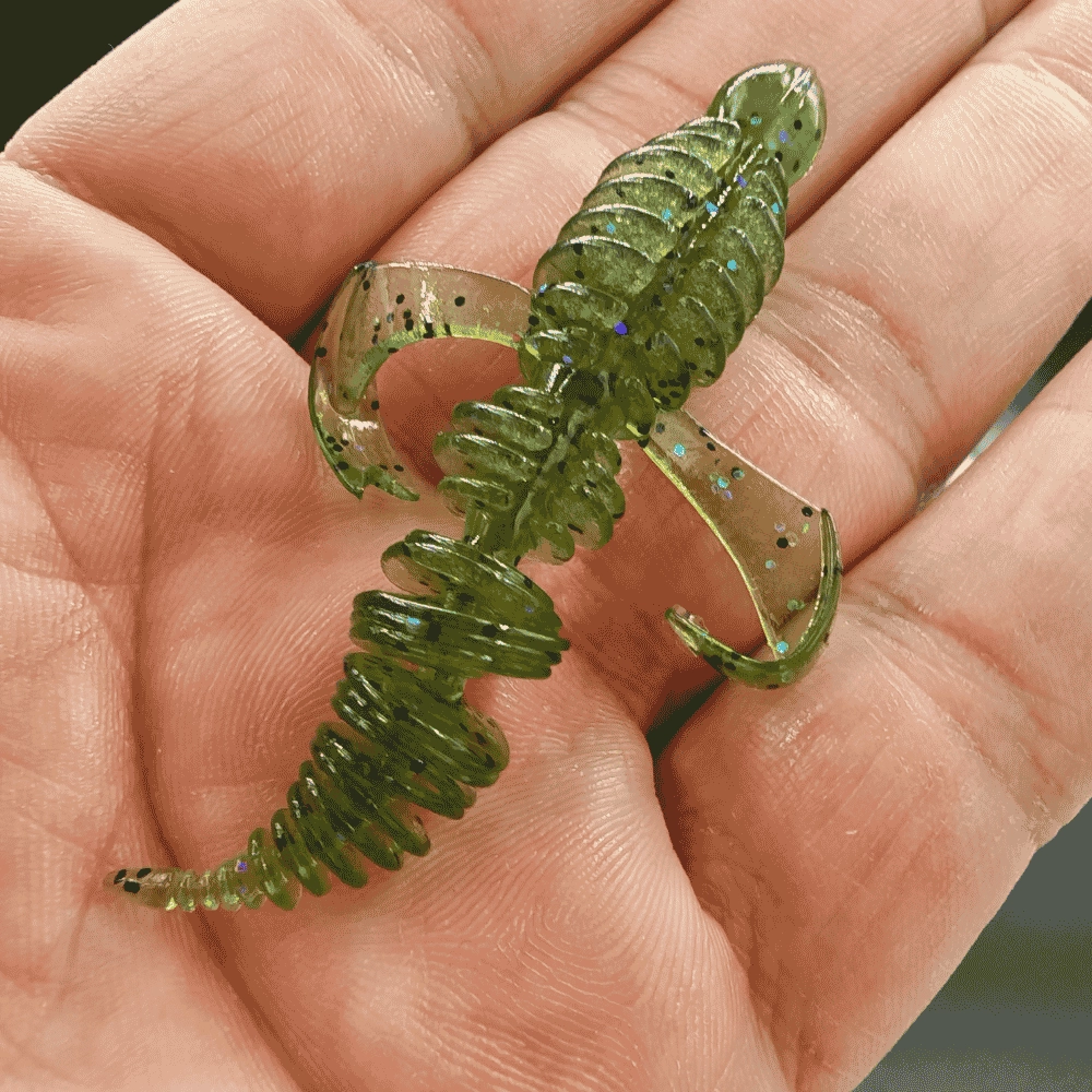 SMITH Co-vie Choo 2.8’’ (71 mm) Watermelon Flash Free Rig Silikon Yem