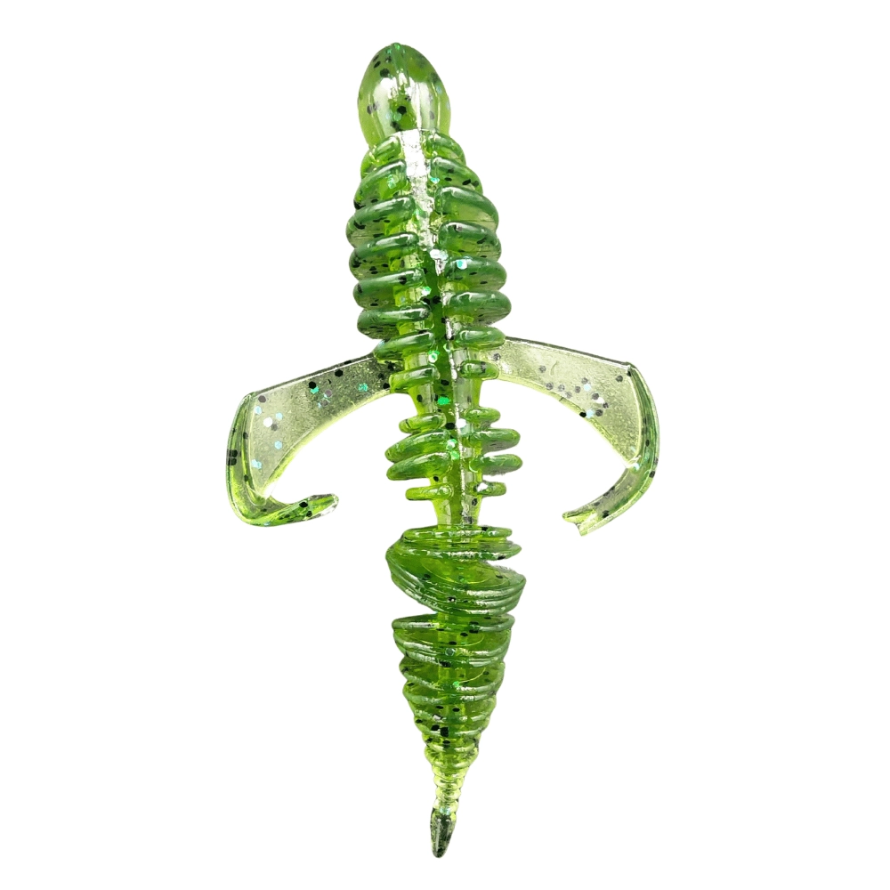 SMITH Co-vie Choo 2.8’’ (71 mm) Watermelon Flash Free Rig Silikon Yem