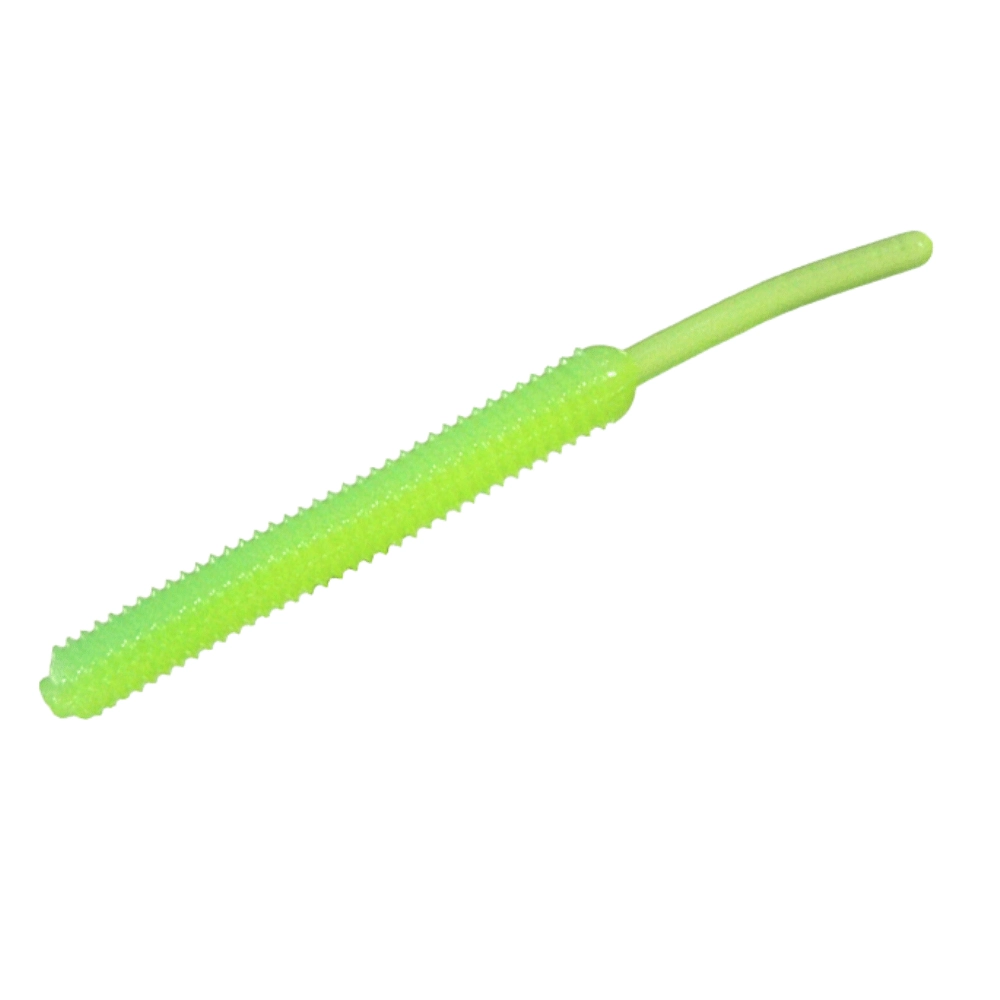 Smith Screw Tail Grub 1.5’’ Combination COM6 Globe LightGreen/Glow Chart