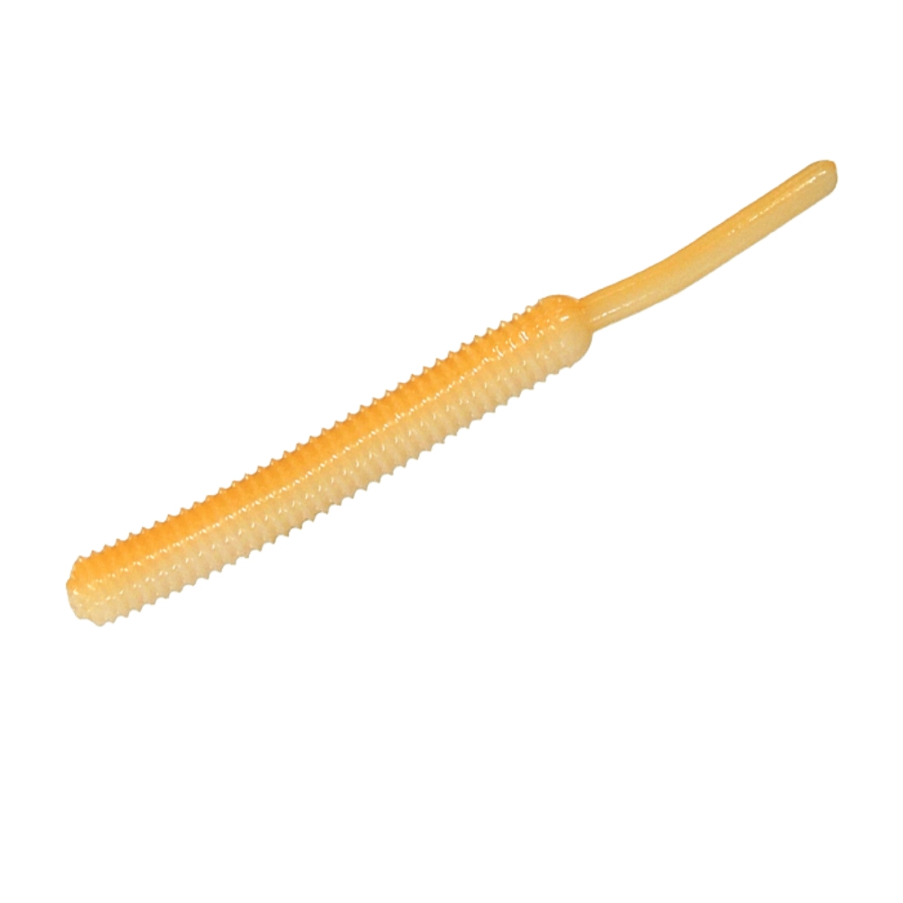 Smith Screw Tail Grub 1.5’’ Combination COM7 Glow Orange/Glow White