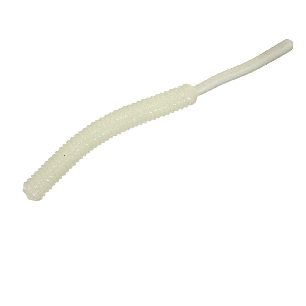 Smith Screw Tail Grub 2.5’’ #801 Natural Glow Silikon Yem