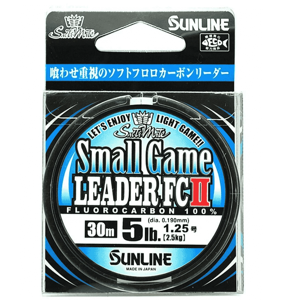 Sunline Small Game Leader FCII 30m 5lb (0.190mm) Florokarbon Lider Misina