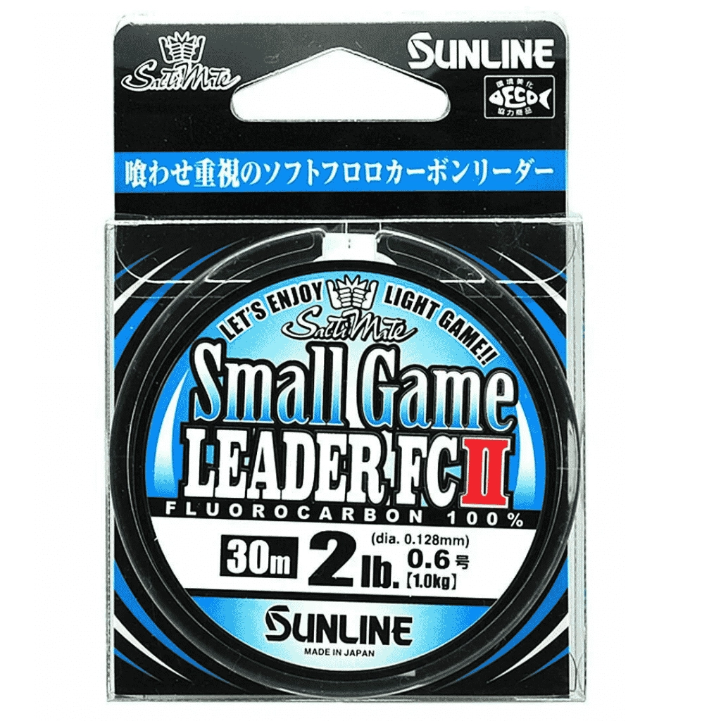 Sunline Small Game Leader FCII 30m 2LB (0.128mm) Lider Misina