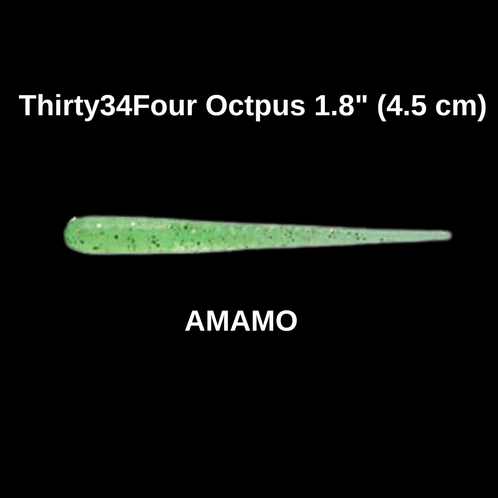 Thirty34Four Octpus 1.8’’ (4.5 cm) Amamo LRF Silikon Yemi