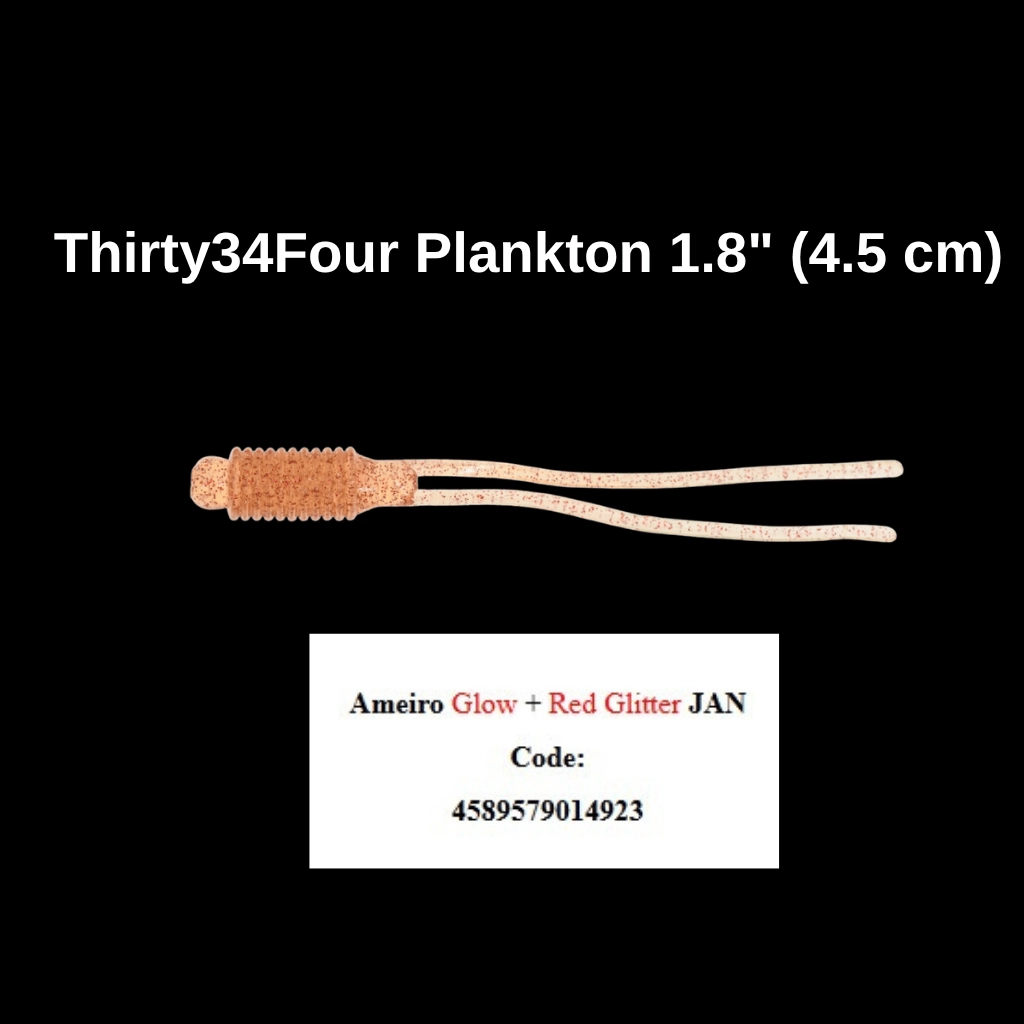 Thirty34Four Plankton 1.8’’ (4.5 cm) Ameiro LRF Silikon Yemi