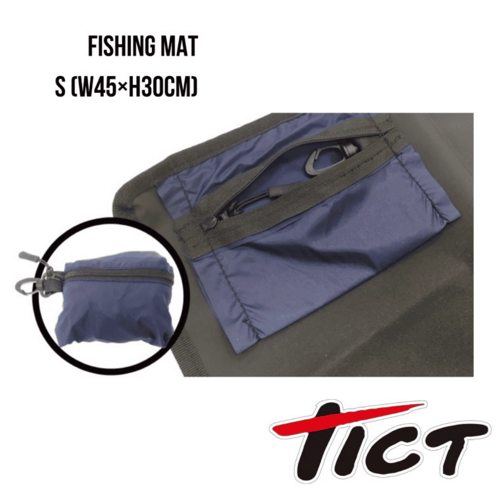 Tict Fishing Mat S Beden (45x30cm) Siyah Balıkçılık Matı