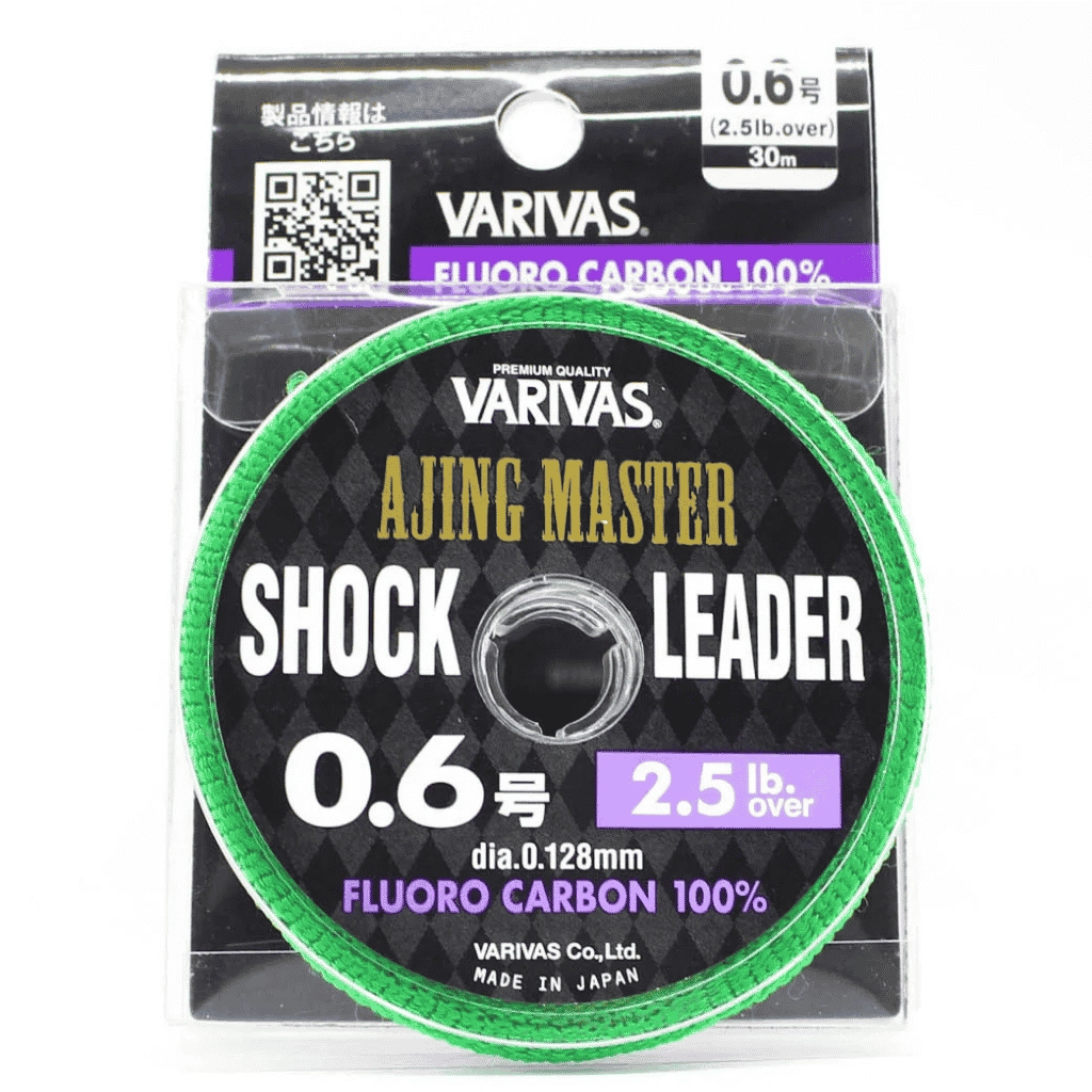 Varivas Ajing Master 30m 2.5lb (0.128mm) Florokarbon Şok Lideri