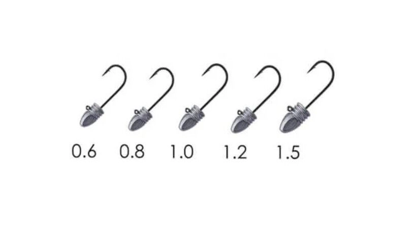 Xesta Bullet Righead Lrf Jighead 1.2 gr